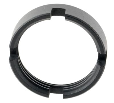 Advanced Technology Castle Nut, Mil-Spec, Black, Steel