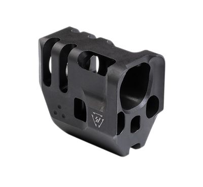 Strike Industries Mass Driver Compensator for Glock 17 Gen3-5, 9mm, Black, Steel