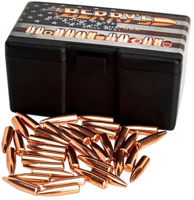 Berry's Superior .300 AAC Blackout 200-Grain Spire Point Reloading Rifle Bullets, 200 Rounds