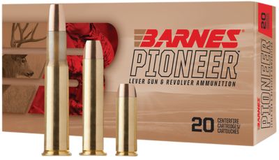 Barnes Bullets Pioneer .30-30 Win 190-Grain Rifle Ammunition, 20 Rounds