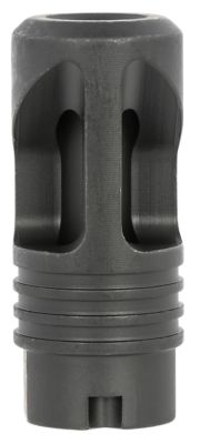 LBE Unlimited Dual Port Flash Hider for AK-Platform, 14x1 LH Thread, Black