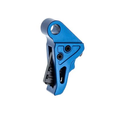 Tyrant CNC I.T.T.S Trigger for Springfield Hellcat Pro, Blue/Black, Anodized, Aluminum