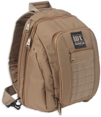 Bulldog BDT Small Nylon Tactical Sling Pack, Tan