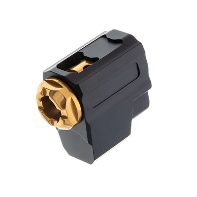 Tyrant CNC Compensator for Sig P365, 9mm, Black/Gold, Aluminum