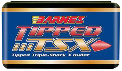 Barnes Bullets Tipped TSX 7mm 120-Grain TTSX Boat Tail Reloading Rifle Bullets, 50 Rounds