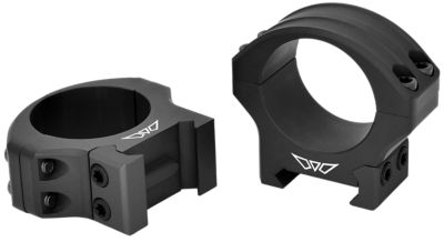 Warne HyperLite Scope Rings, 30mm Tube, Low, Maxima/Weaver/Picatinny, Matte Black, MagnaFusion Alloy