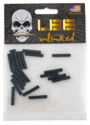 LBE Unlimited Hammer/Trigger Pin for AR-15, 20-Pack, Black, Steel