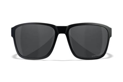 Wiley X Adult Trek Polycarbonate Shooting Glasses, M/L, Gray/Matte Black