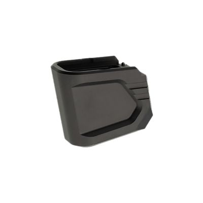 Tyrant CNC Magazine Extension for Glock 43x/48, Black, Aerospace Grade Aluminum