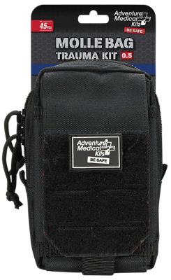Adventure Medical Kits 45 pc. MOLLE Bag Trauma Kit 0.5, Black