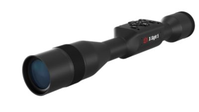 ATN 5-25x X-Sight 5 Night Vision Rifle Scope, 30mm Tube, Gen 5 Smart Mil Dot Reticle, Anodized, Black