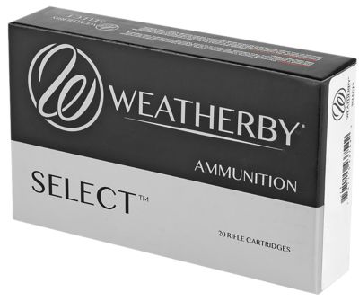Weatherby Select Plus .340 Weatherby Mag 225-Grain Hornady Interlock Rifle Ammunition, 20 Rounds