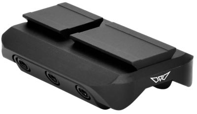Warne Red Dot Shotgun Rib Reflex Mount for Mini RDR Sights w/ACRO Interface, Black. Anodized Aluminum