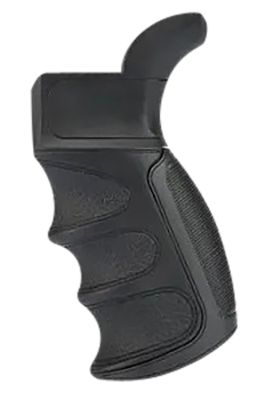 Advanced Technology X1 Black Suregrip for AR-Platform, Rubber with Finger Grooves