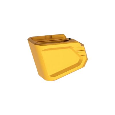 Tyrant CNC Magazine Extension for Glock 17/22/34/35/19X, Gold, Aerospace Grade Aluminum