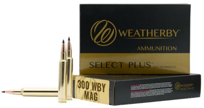Weatherby Select Plus .300 Weatherby Mag 180-Grain Barnes Tipped TSX Lead Free Rifle Ammunition, 20 Rounds
