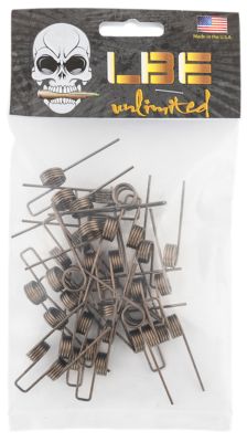 LBE Unlimited Hammer Spring for AR-15, 20-Pack, Silver, Stainless Steel