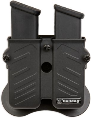 Bulldog Max Multi-Fit Polymer Outside-the-Waistband Magazine Holder, Black, Ambidextrous