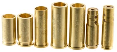 AimSHOT Laser Bore Sight Pistol Kit, Universal Pistols, Brass