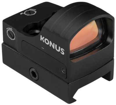 Konus Fission 4.0 Multi-Reticle Red Dot Sight, 1x, 4 MOA Dot