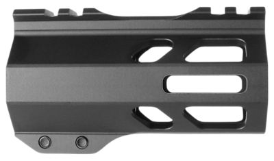 TacFire A.C.E. M-LOK Handguard for AR-15, 4 in., Black Hardcoat Anodized, Aluminum
