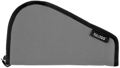 Bulldog Medium Nylon Pistol Rug, Black/Gray