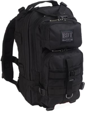 Bulldog BDT Compact Tactical Backpack, Black