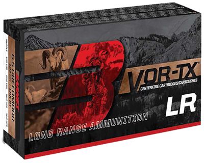 Barnes Bullets VOR-TX Long-Range .280 Ackley Improved 152-Grain LRX Boat Tail Rifle Ammunition, 20 Rounds