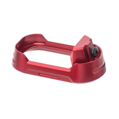 Tyrant CNC Magwell for Glock 19 Gen 3-4, Red, Aluminum