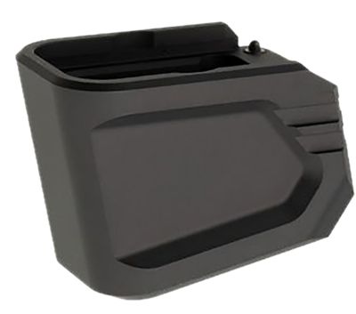 Tyrant CNC Magazine Extension for Glock 19/23 Gen 4/5, Black, Aerospace Grade Aluminum