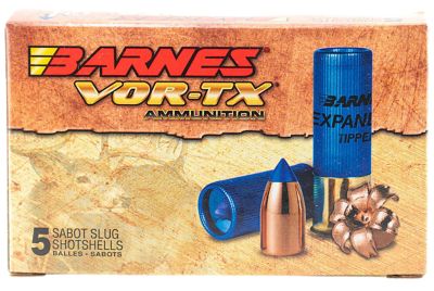 Barnes Bullets 12-Gauge Shotgun Slugs, 3 in., 5 Rounds
