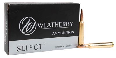 Weatherby Select 6.5 WBY RPM 140-Grain Hornady Interlock Rifle Ammunition, 20 Rounds