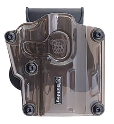 Bulldog Max Multi Fit OWB Holster, Transparent Smoke, Polymer