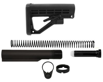 TacFire Buffer Tube for AR-15, Mil-Spec, Black Matte