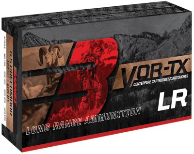 Barnes Bullets VOR-TX Long-Range 7mm Remington Mag 139-Grain LRX Boat Tail Rifle Ammunition, 20 Rounds