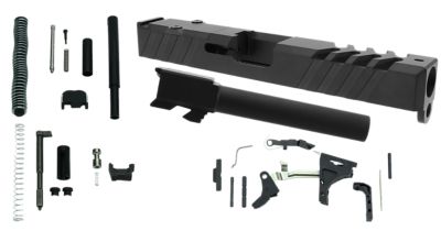 TacFire Parts Kit for Glock 17 Gen3 Pistol, Black
