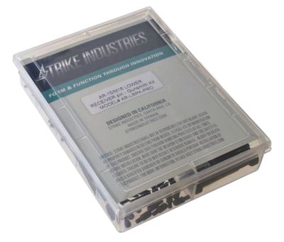 Strike Industries Pin Kit for AR-15, Mil-Spec, Matte Black, Metal
