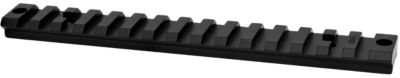 Warne Vapor Picatinny Rail for Savage Axis/Axis II, Black Anodized, Aluminum, 0 MOA
