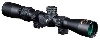 Konus 2-7x 32mm KonusPro Rifle Scope, 1 in. Tube, Engraved 30/30 Duplex Reticle, Includes Mounting Rings, Matte Black