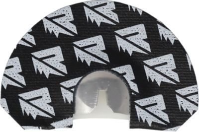 Riven Comet Small Dome Elk Diaphragm Call, Black/White
