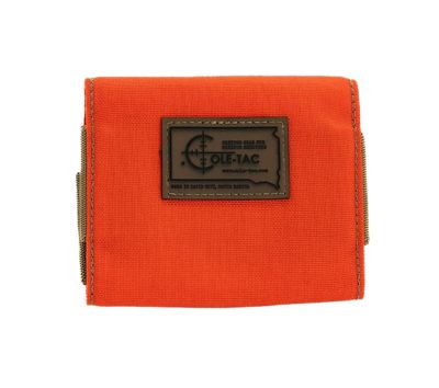 Cole-tac Cordura Hunter Ammo Wallet, Holds 10 Rounds, Burnt Orange
