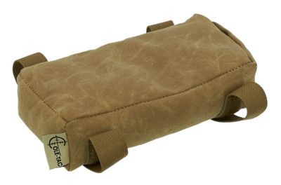 Cole-tac Prefilled Waxed Nylon Flat Bag Rifle Support, Coyote Brown