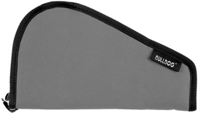 Bulldog Large Nylon Pistol Rug, Black/Gray