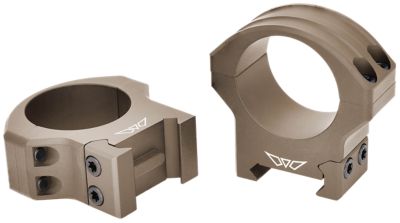 Warne HyperLite Scope Rings for Tikka, 30mm Tube, Maxima/Weaver/Picatinny, Dark Earth Cerakote, MagnaFusion Alloy