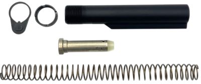 LBE Unlimited Buffer Tube Kit for AR-Style, Black, H2BUFKT
