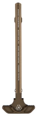 Strike Industries Latchless Charging Handle for AR-15, Flat Dark Earth Anodized, Aluminum