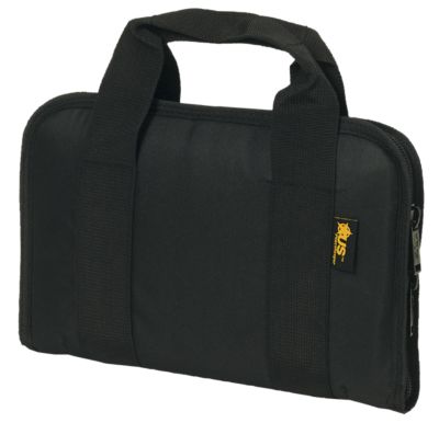 US PeaceKeeper 600D Polyester Attache Handgun Case, Black