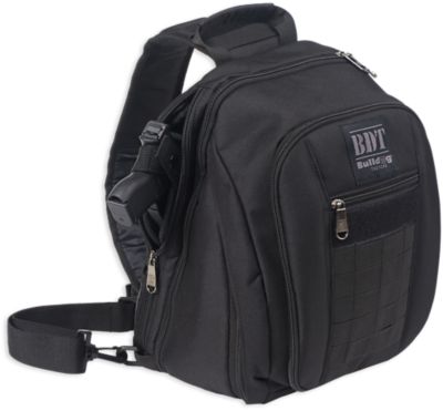 Bulldog BDT Small Nylon Tactical Sling Pack, Black