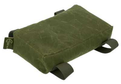 Cole-tac Prefilled Waxed Nylon Flat Bag Rifle Support, Green