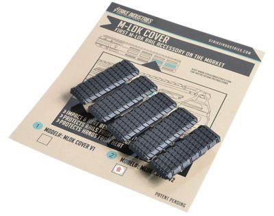 Strike Industries M-LOK Cover V2, Black, Polymer